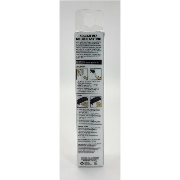 Salon Perfect Gel Pen Nail Polish Pillow Talk Spring Summer Prom Wedding New - Picture 4 of 4